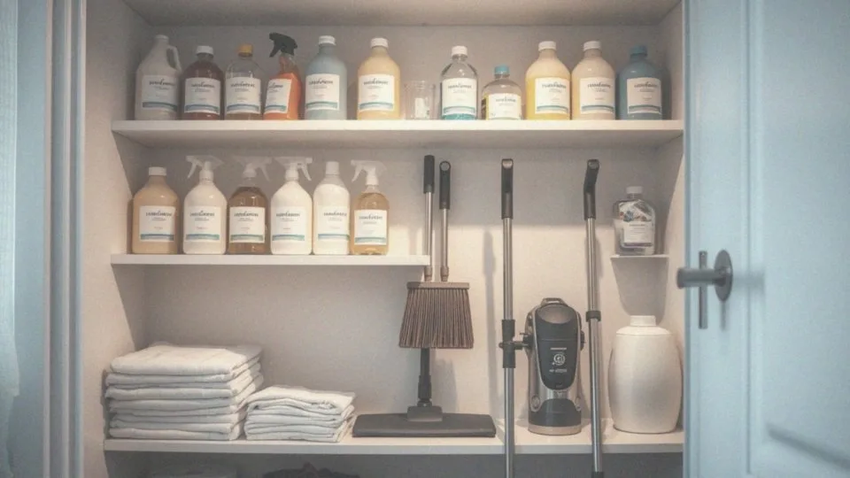 Jakie środki czystości są konieczne do utrzymania porządku?