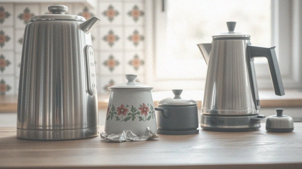 Jakie materiały są wykorzystywane do produkcji czajników na gaz?