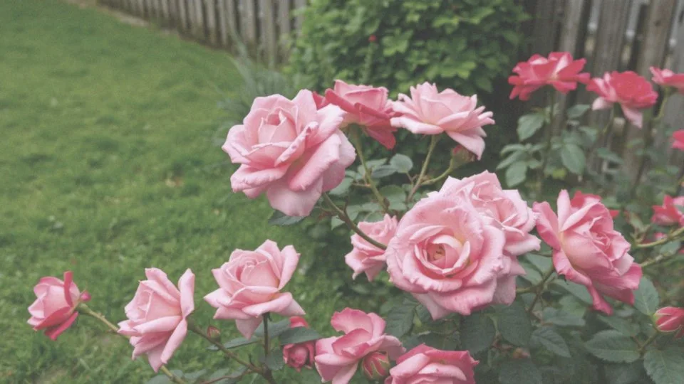 Jakie są zalety pielęgnacji róż rabatowych?