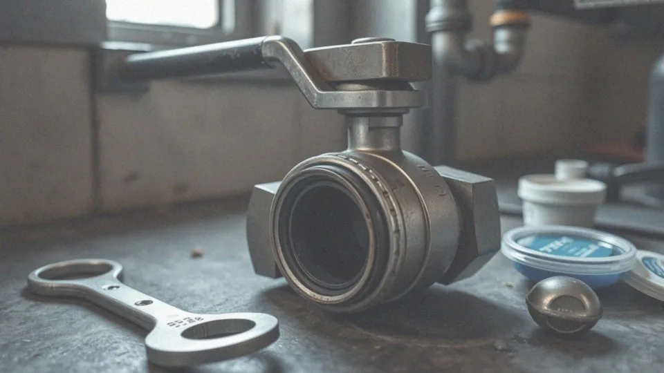 Jak wymienić dławik w zaworze kulowym?