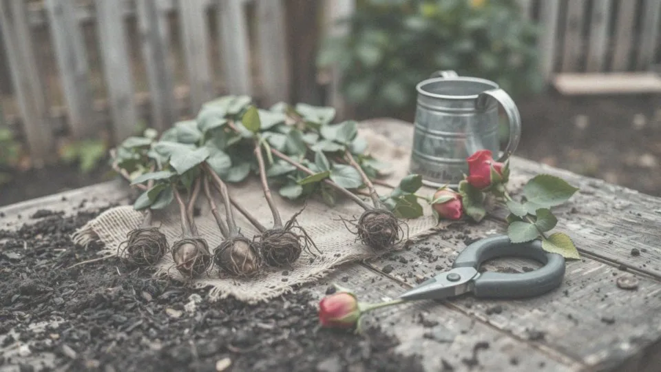 Jak przygotować róże do sadzenia?