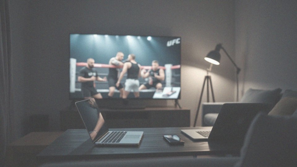Jakie bukmacherzy oferują transmisje UFC?