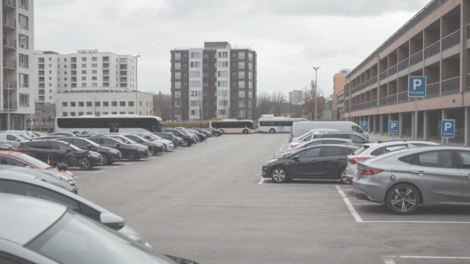 Jakie parkingi są dostępne w pobliżu ulicy Krapkowickiej?