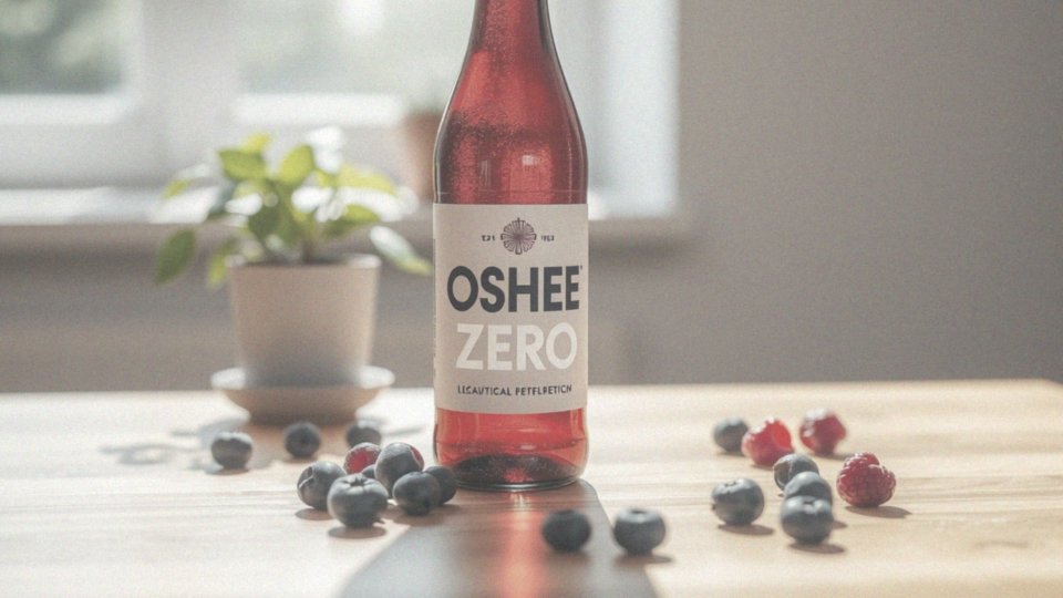 Jakie są zdrowotne właściwości OSHEE ZERO?