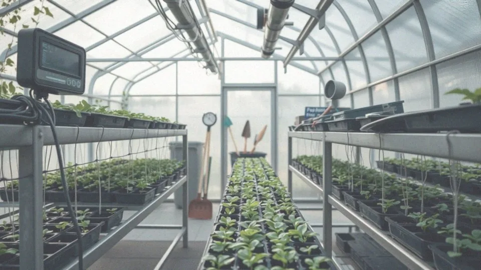 Jakie akcesoria są potrzebne dla efektywnej uprawy w szklarni?