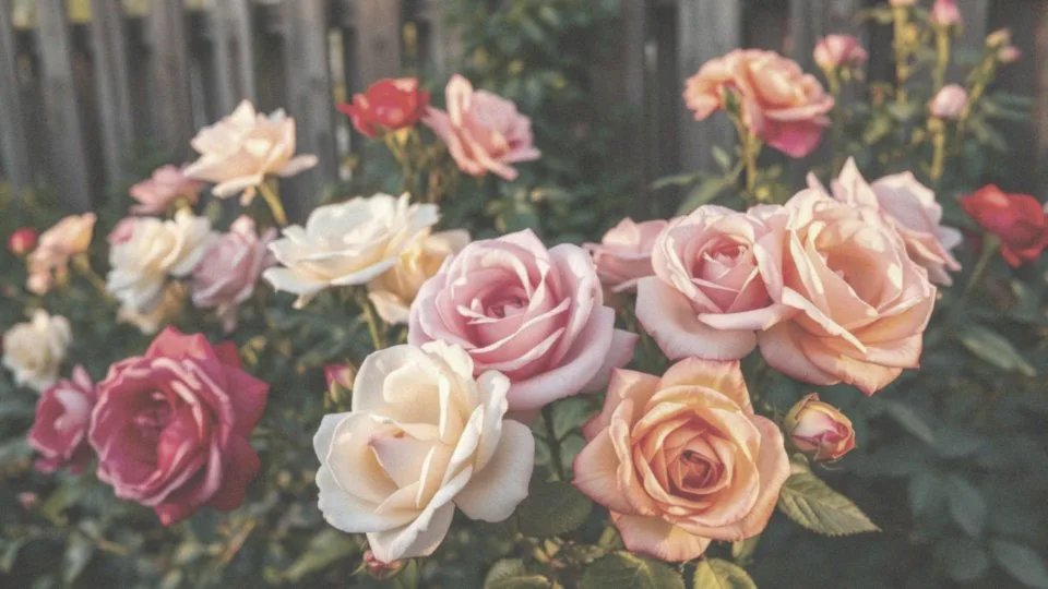 Jakie kolory mogą mieć róże rabatowe?