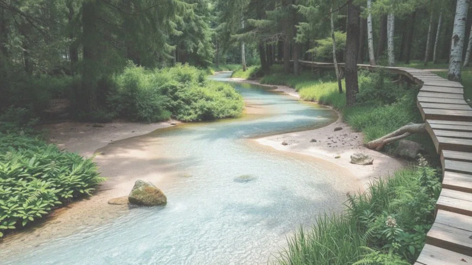 Dlaczego Rezerwat Sine Wiry jest miejscem odpoczynku?