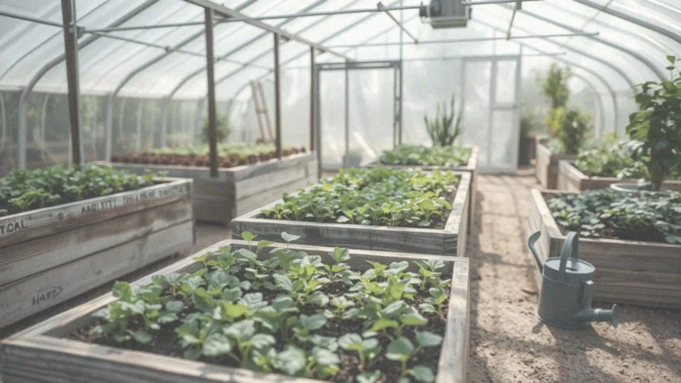 Jakie są zalety podwyższanych grządek w szklarni?