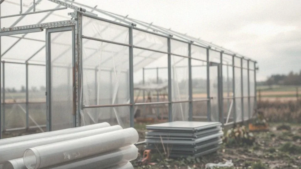 Jak wykonać pokrycie szklarni z folii lub poliwęglanu?