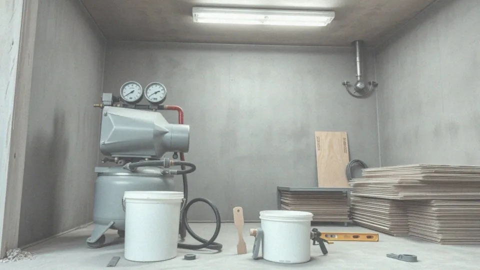 Jakie dodatkowe funkcje powinien posiadać profesjonalny kompresor do tynkowania natryskowego?