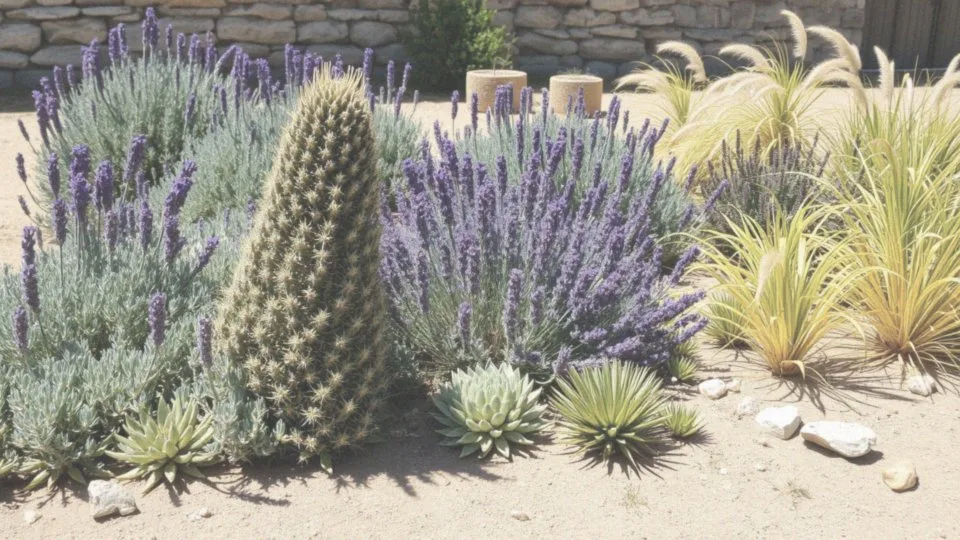Jakie inne rośliny można sadzić razem z juka rostrata?