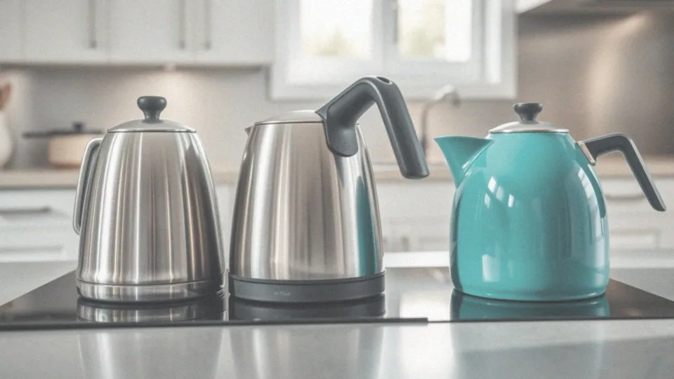 Jakie są różnice między czajnikami stalowymi a emaliowanymi na indukcję?