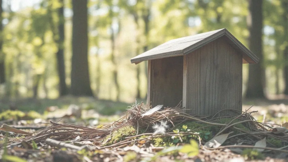 Jakie materiały można wykorzystać do wyściełania budki dla ptaków?
