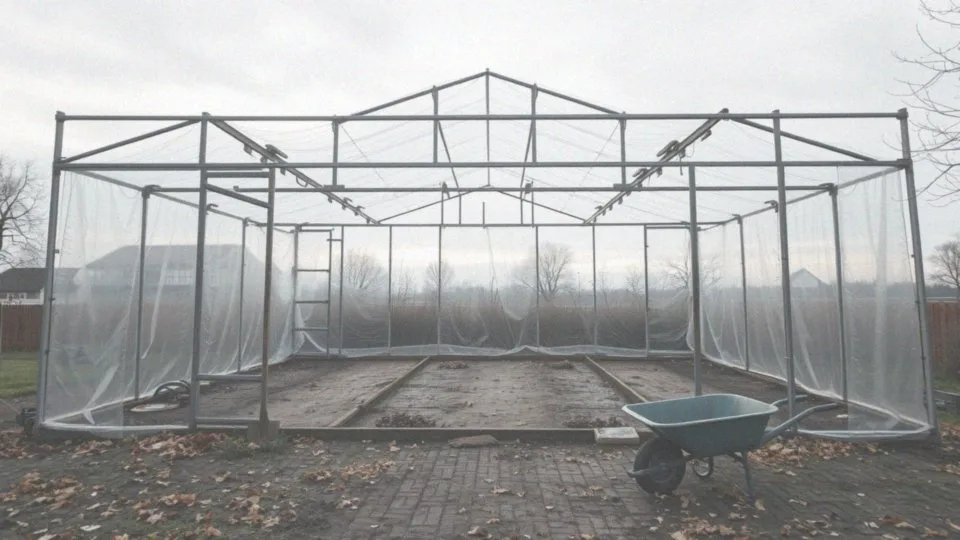 Kiedy jest najlepszy czas na budowę szklarni?