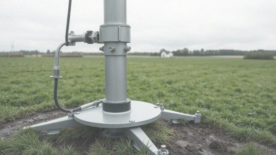 Jak regulować wysokość masztu trackera?