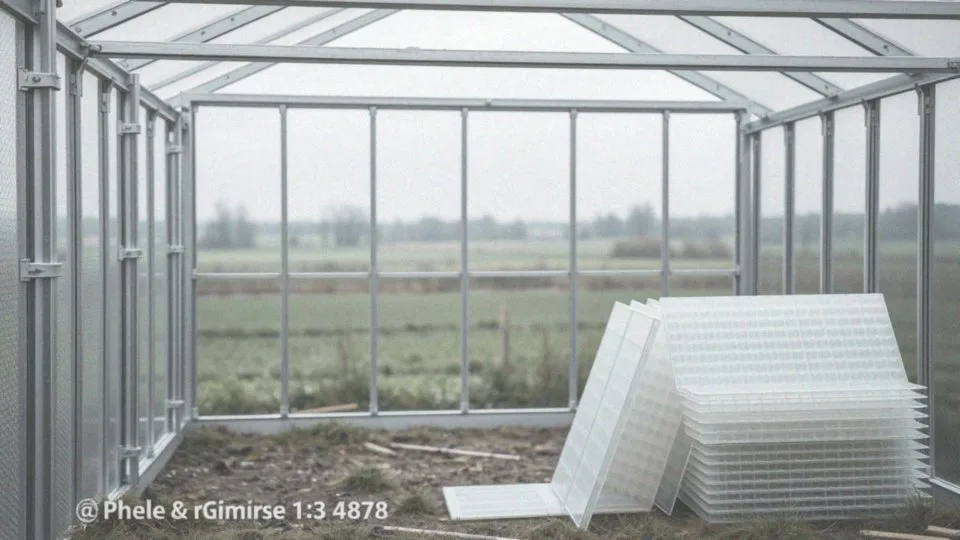 Jak zbudować konstrukcję szklarni z poliwęglanu?