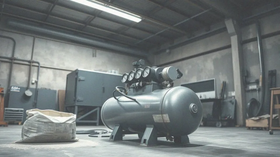 Jakie są kluczowe cechy kompresora do piaskowania?