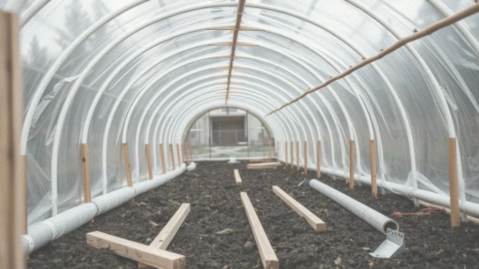 Jak wygląda konstrukcja tunelu foliowego?