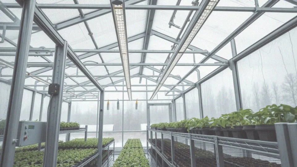 Jak dbać o oświetlenie w szklarni?