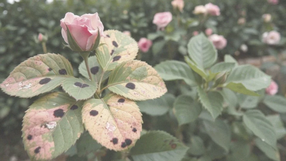 Jakie choroby grzybowe najczęściej atakują róże rabatowe?
