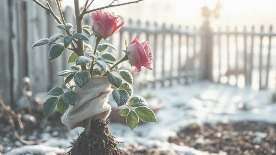 Jak zabezpieczyć róże na pniu przed mrozem?