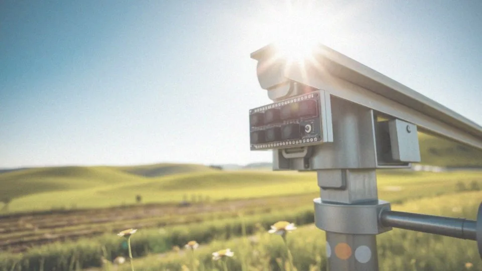 Jakie czujniki światła są używane w systemie śledzenia słońca?