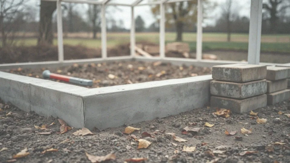 Jakie fundamenty są potrzebne do szklarni?