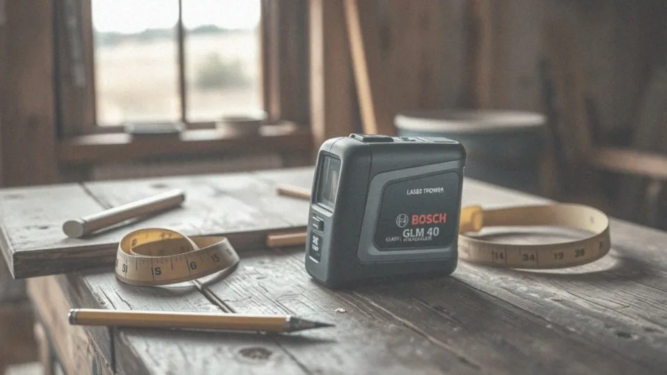 Dalmierz laserowy Bosch GLM 40 – funkcje, zalety i dane techniczne