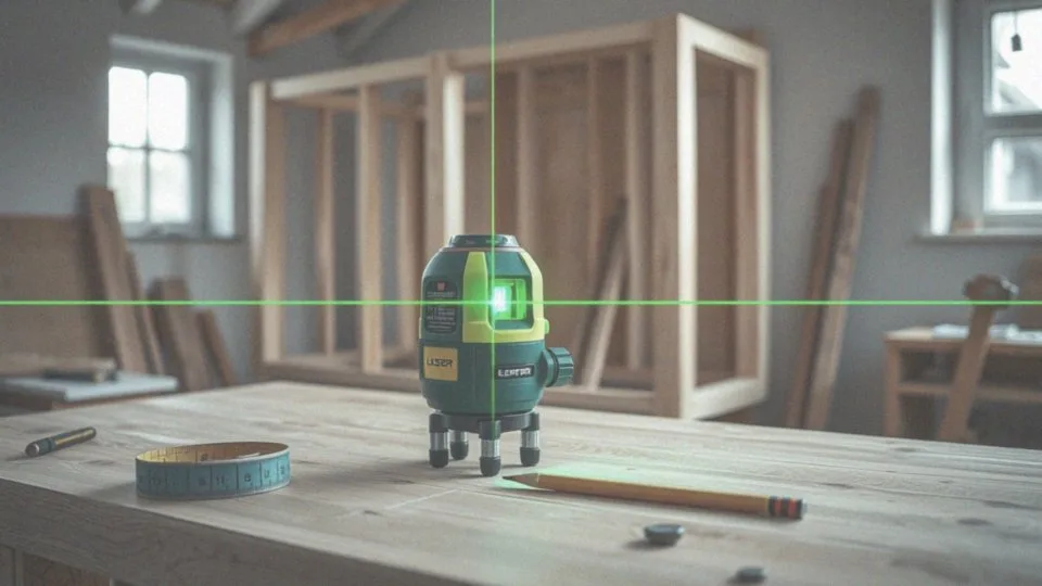 Poziomica laserowa samopoziomująca – skuteczność w budownictwie